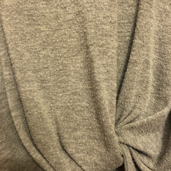 June & Hudson Gray Knot Short Sleeve T Shirt - Picture 6 of 6